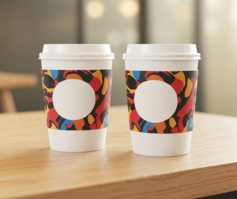 Contoh Stiker Minuman Cup
