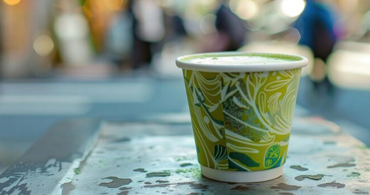 Desain Cup Minuman Teh